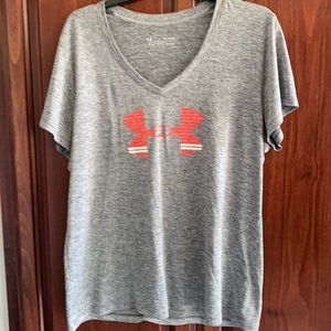 Gray Under Armour Tshirt